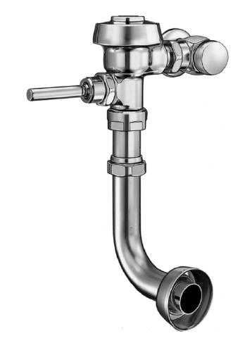 Sloan ROYAL 120-1.6 Closet Flushometer, Manual, Exposed, Low Consumption, 1.6 GPF, 11-1/2 Inch Rough In, Back Inlet Questions & Answers