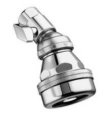 Sloan AC-11-2.5 Act-O-Matic Shower Head, 2.5 GPM, Chrome Plated, Self-cleaning with Thumb Screw Volume Control Questions & Answers