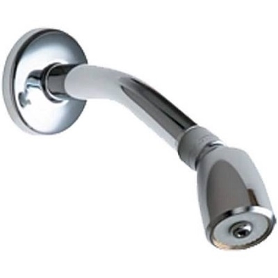 Chicago Faucets 620-ACP Chicago Faucets Part: Shower Head with Arm and Wall Flange, 2.5 GPM Max Flow Rate @ 80 PSI, Swivel Ball Head Questions & Answers