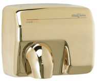 E88AO SANIFLOW HAND DRYER, Automatic, Golden Chrome plated cover, 110-120V Questions & Answers