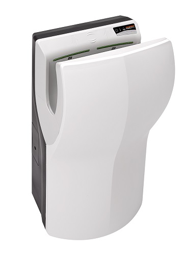 Saniflow M14A DualFlow Plus Hand Dryer, High Speed, Automatic, High Impact ABS UL 94V0 Cover, White, 110-120V Questions & Answers