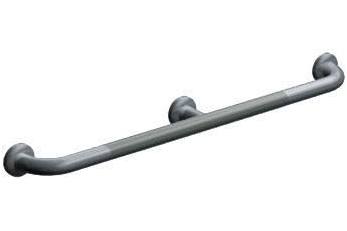 ASI 3802-54P Straight Grab Bar with Intermediate Support, 54 inch, Snap Flange, 1-1/2" O.D. Peened, Satin Stainless Steel Questions & Answers