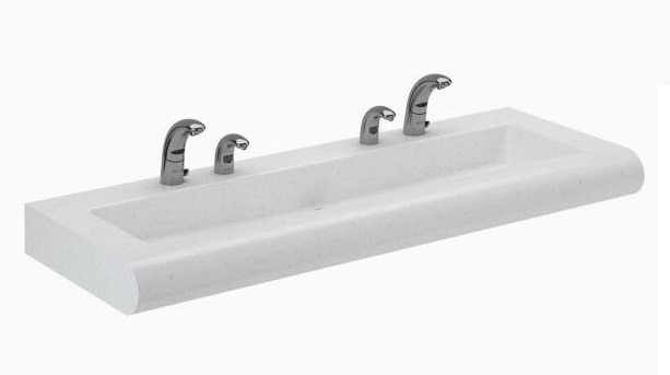 What is the price for dual station ELRF 82000 model without faucets